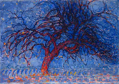Avond (Evening): The Red Tree Piet Mondrian